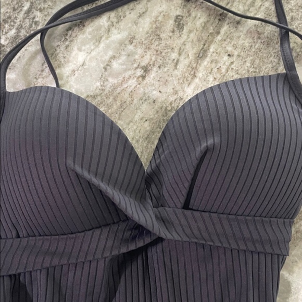 Vince Camuto Black One Piece Swimsuit